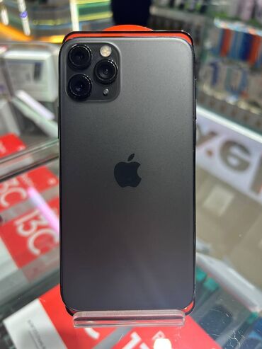 айфон x экран: IPhone 11 Pro, Колдонулган, 256 ГБ, Күмүш, Коргоочу айнек, Куту, 98 %