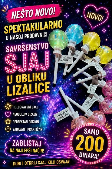 Sjajne “lizalice” – mini LED svetla sa holografskim efektom -