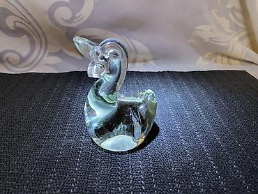 Ostali kućni dekor: Murano nova figura,duvano staklo 70te.god. Visina. 8/4cm — 1