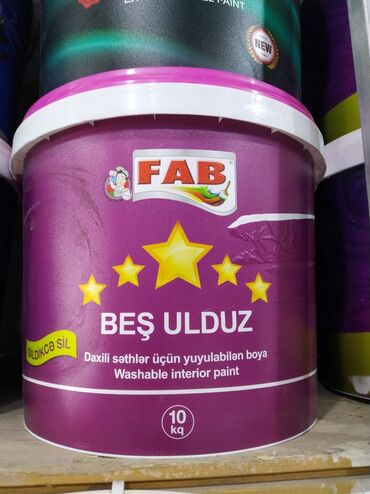 divar boyaları: Boya FAB, İç işlər üçün, rəng - Bənövşəyi