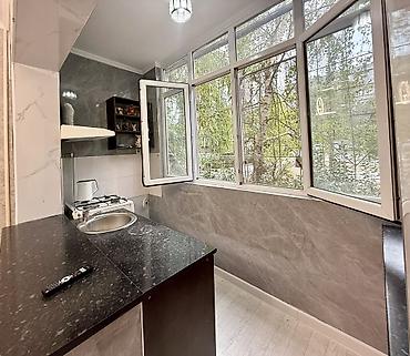 Продажа квартир: 1 комната, 39 м², Аламедин-1 мкр 105 серия, 1 этаж, Свежий ремонт — 3