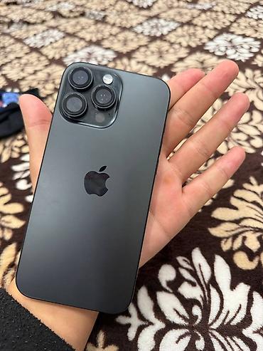 ayfon 15 pro: IPhone 16 Pro Max, Б/у, 256 ГБ, Black Titanium, 94 % — 2