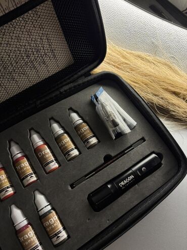 Dırnaq qurutma lampaları: DRAGON Tattoo/PMU dəstı – peşəkar portativ cihaz və piqmentlər aşagı