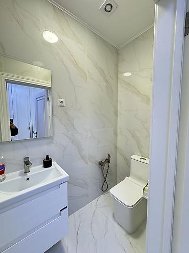 квартиру в бишкекке: 3 комнаты, 93 м², Асанбай мкр Элитка, 3 этаж, Дизайнерский ремонт — 10
