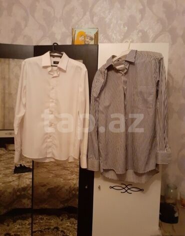 köynekler: Gencede satilir Rubawkalar ag cizqili boz razmer L.Xl gedir ceki 70.75 lalafo.az -da köynekler: Gencede satilir Rubawkalar ag cizqili boz razmer L.Xl gedir ceki 70.75
