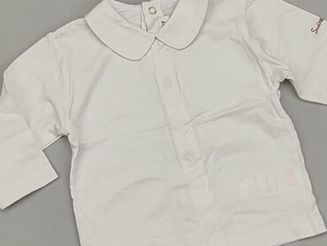 biala dluga sukienka letnia: Blouse, 9-12 months, condition - Perfect