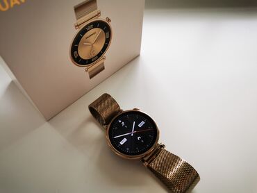 золотые часы женские бишкек цена: Продаю Huawei GT4 41mm Миланская петля. Смотрятся красиво дорого и