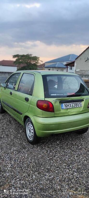 Daewoo: Daewoo Matiz: 0.8 l. | 2001 έ. Χάτσμπακ