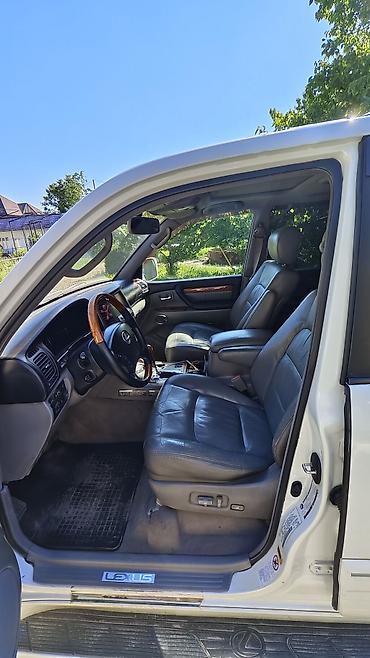 lexus 470 белый: Lexus LX: 2005 г., 4.7 л, Автомат, Бензин, Внедорожник — 4