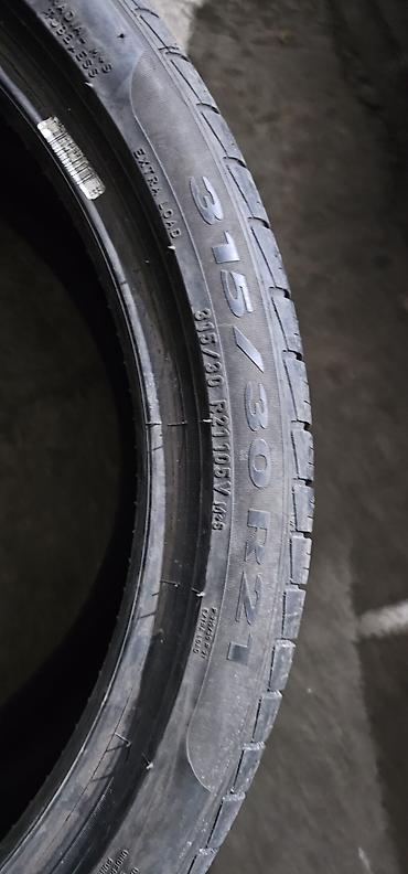 g2 master: Шины 315 / 30 / R 21, Лето, Б/у, Комплект, Легковые, Италия, Pirelli — 6