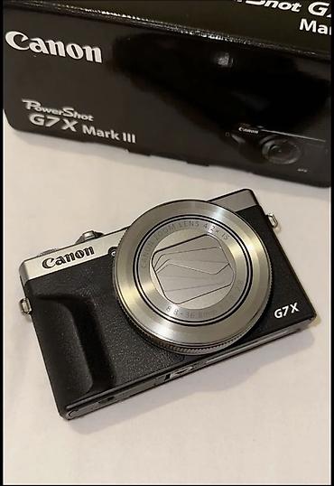 Аренда Canon g7x mark III 
Сутки 1000 сом