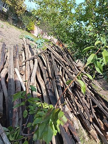 ağdağ suvağı qiyməti: Taxta dirəklər və taxta materialı dəsti - Müxtəlif ölçülərdə ağac — 3
