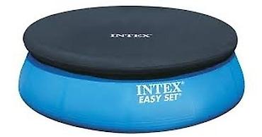 cajka satovi: NOV U KUTIJI, NE OTPAKOVAN! Okrugli prekrivač za bazen Intex Easy Set — 1