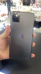 айфон 11 про макс цена бишкек: IPhone 11 Pro Max, Колдонулган, 256 ГБ, Графит, Коргоочу айнек, Каптама, 74 %