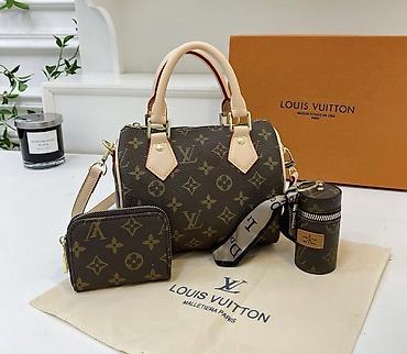 luis vitton: Набор аксессуаров Louis Vuitton Monogram Состав комплекта: - — 3
