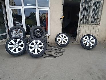 Mercedes-Benz üçün 17” yüngül lehimli disk və təkər komplekti - Ölçü