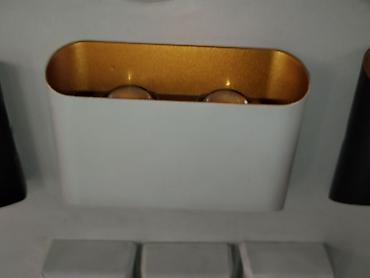 smart light: Настенный светильник с двумя направленными линзованными LED-модулями — 1