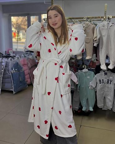 Личные вещи: Халат, Пенка, Made in KG, Все размеры — 3