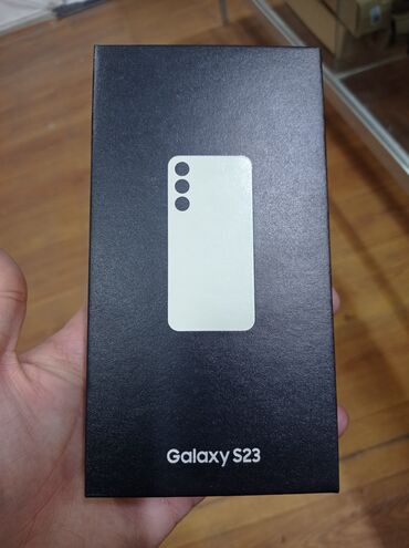 samsunq: Samsung Galaxy S23, 128 GB, rəng - Ağ, Zəmanət, Sensor, Barmaq izi