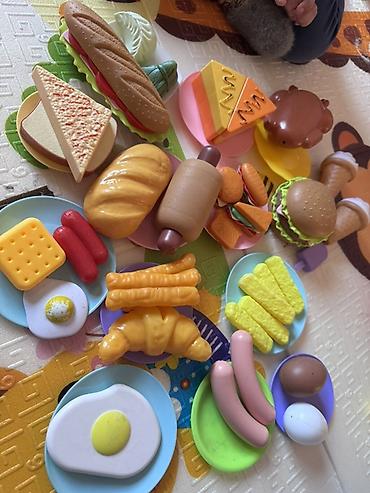 Наборы посуды: Большой набор детской посуды и кухонных принадлежностей для игры в — 15