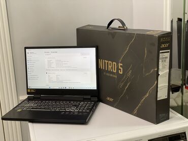 ноутбук acer nitro: Ноутбук, Acer, 16 ГБ ОЗУ, Intel Core i7, 15.6 ", Б/у, Игровой, память SSD