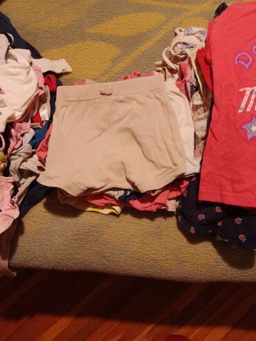 tri četvrt helanke: Bundle: Dresses, T-shirts, For girls, age: 18 months