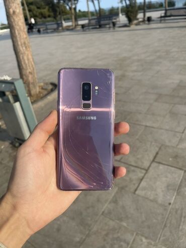 samsung galaxy note 9 ikinci el: Samsung Galaxy S9 Plus, rəng - Bənövşəyi, Qırıq