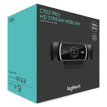 Videokameralar: Veb kamera Logitech. 720p - 60 fps 1080p- 30 fps Bu qiymete hec