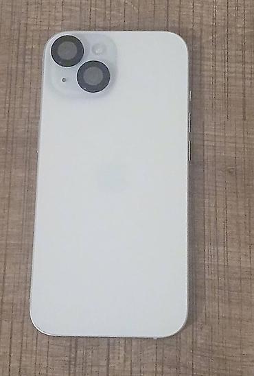 IPhone 15, 256 GB, Ağ, Zəmanət, Sənədlərlə, Hissə-hissə ödəniş