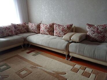 divan modelleri 2021: Угловой диван, Нераскладной, Без подьемного механизма