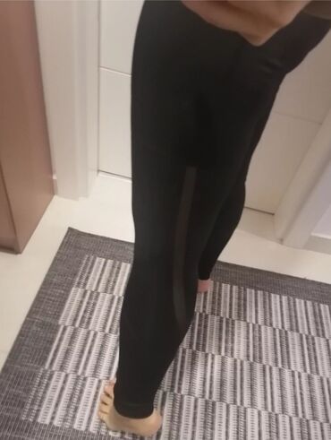 Helanke, biciklistički šortsevi: S (EU 36), Poliester, bоја - Crna, Prugasti — 9