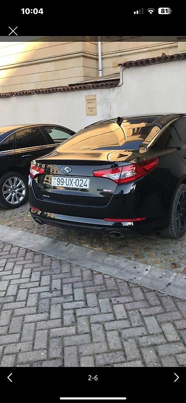 optima otracaqlar: Model: Kia Optima (K5) sedan Rəng: Qara Ban növü: Sedan, 4 qapı — 4