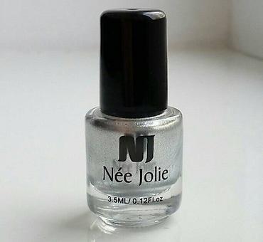 ex nihilo: Лак гель для ногтей Née Jolie (Серебристый Металлик и Черный Глянец) — 3
