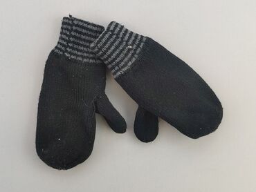 czapka beanie czarna: Rękawiczki, 20 cm, stan - Dobry