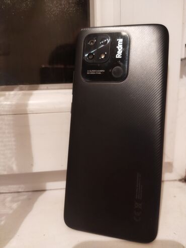 telofon redmi: Xiaomi Redmi 10C, 128 GB, rəng - Qara, 
 Barmaq izi, İki sim kartlı