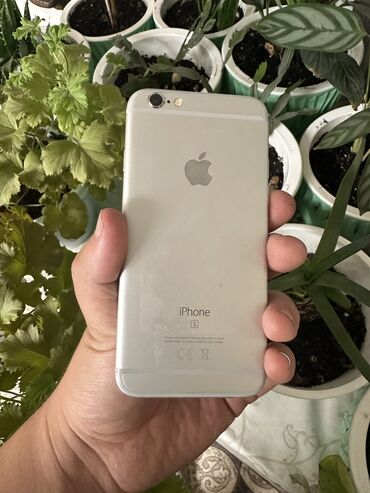 iphone 6s price in bishkek: IPhone 6s, Б/у, 64 ГБ, Серебристый