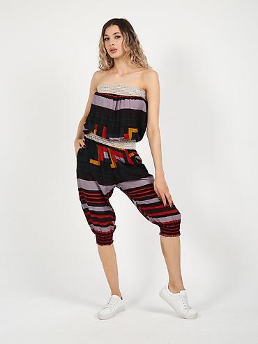 Другая женская одежда: Комбинезоны размер стандартный до 50 ткань штапель производство — 15