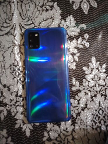 kompüter ramı: Samsung Galaxy A31, 128 GB, rəng - Göy, Barmaq izi