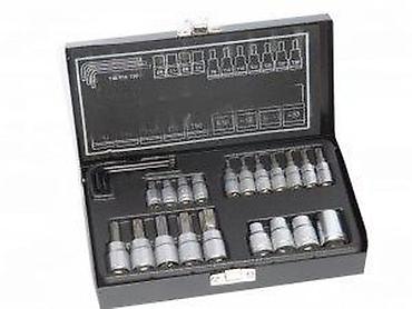 Setovi ručnog alata: Set bitova i nasadnih ključeva u koferu – Torx, imbus i Ribe (E) — 7