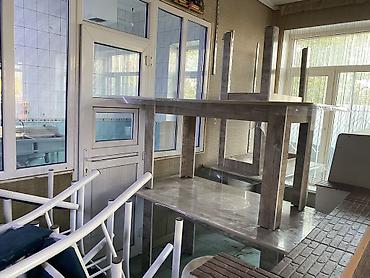 металлический стул для кухни: За комплимент 13000.0 
Стол 1со стульями 4 — 1