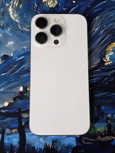 техно пова 6 про: IPhone 16 Pro, Б/у, 128 ГБ, Белый, 92 %