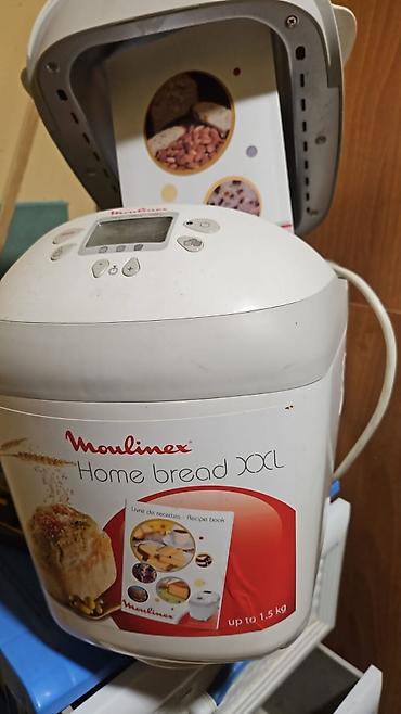 yemek termuzu: Moulinex Home Bread XXL – avtomatik çörəkbişirən - Güc: elektriklə — 4