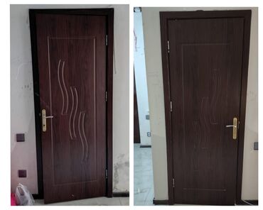 tahta qapılar: 2 ədəd hamam qapısı satılır,hər biri 50 azn.Ölçü:2.10×0.80