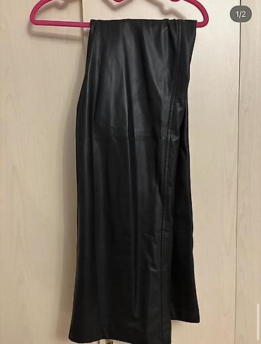 Şalvarlar: Şalvar, Stradivarius, M, rəng - Qara — 1