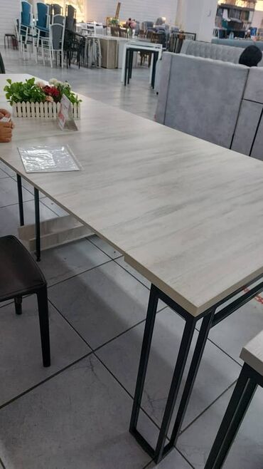 Столы для зала: 3 метровый стол трансформер "Лофт" длина от 51 см до 308 см ширина на — 24