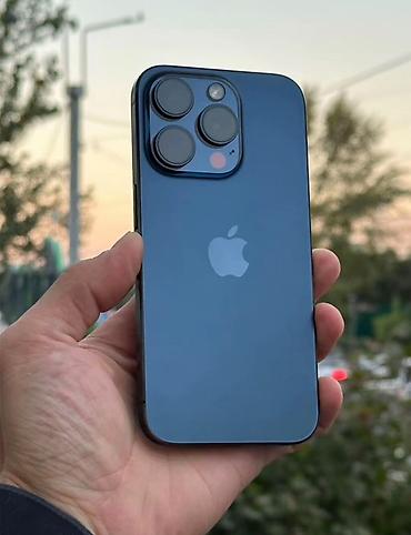 IPhone 15 Pro, 128 GB, Göy, Face ID