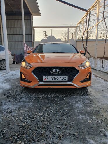 huindai sonata: Hyundai Sonata: 2018 г., 2 л, Автомат, Газ, Седан