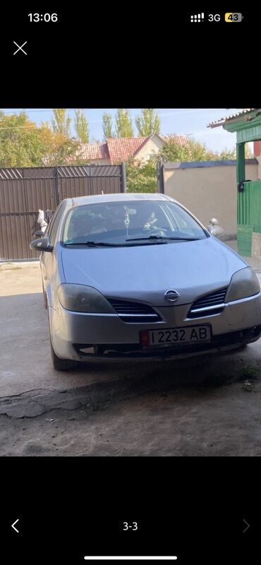 шины с дисками: Nissan Primera: 2002 г., 1.8 л, Механика, Седан