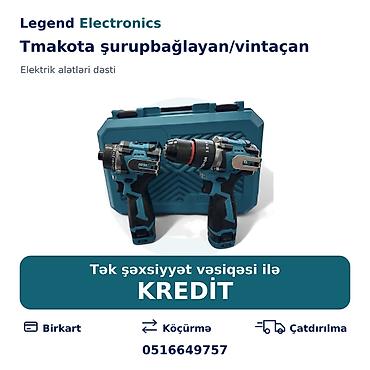 dinamometrik acar: Elan başlığı: Akkumulyatorlu elektrik alət dəsti Tmakota — 1
