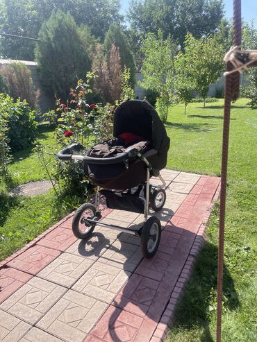 Коляски: Коляска, цвет - Коричневый, Новый — 14